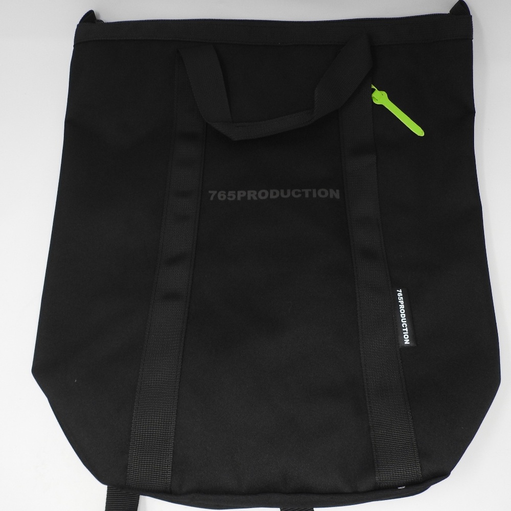 765 Production idolm@ster Black/Gree Backpack NWOT